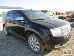 2007 Lincoln MKX Multipurpose Vehicle (MPV), VIN # 2LMDU88CX7BJ26295