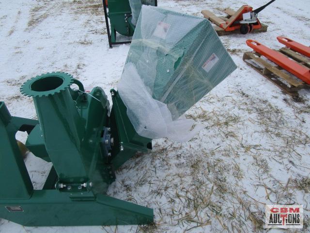 Unused TMG-WC42 4" Tractor Wood Chipper 3 Point Hitch, 3 PTO Shaft Included 4" log capacity, 4" x