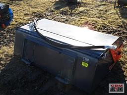 Unused TMG-PS72 72" Pick Up Broom Sweeper Skid Steer Attachment Specifications: Working width: 72"