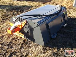 Unused TMG-PS72 72" Pick Up Broom Sweeper Skid Steer Attachment Specifications: Working width: 72"