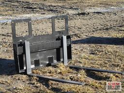 48" Skid Steer Step Thru Pallet Forks Class 2