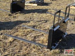 48" Skid Steer Step Thru Pallet Forks Class 2