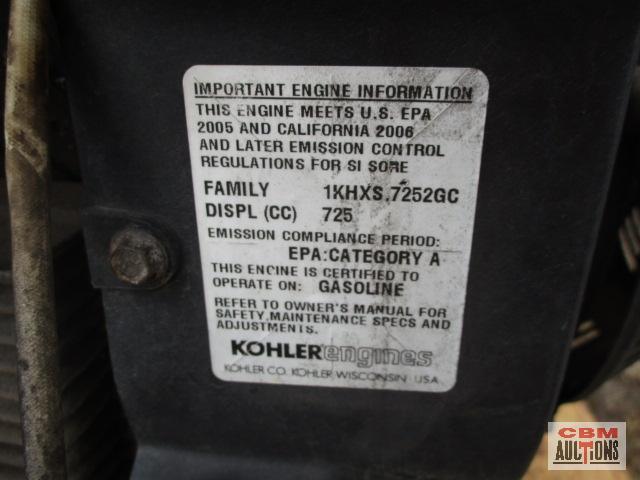 Rayco...RG1625 Super JR Stump Grinder,...25 Hp Kohler CH25S, Hydrostatic Drive, S#1R91009112W210019 