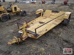 Rayco Stump Grinder Trailer 55"x 80" Flip Up Ramp NO Title S#1R90509141W210053