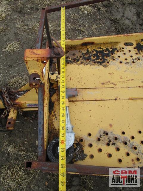 Rayco Stump Grinder Trailer 55"x 80" Flip Up Ramp NO Title S#1R90509141W210053