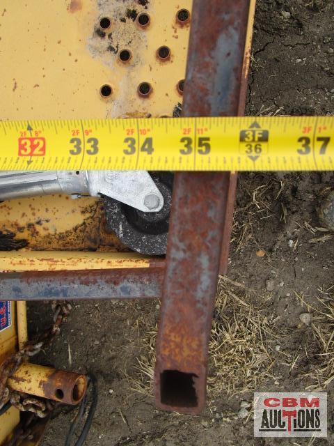 Rayco Stump Grinder Trailer 55"x 80" Flip Up Ramp NO Title S#1R90509141W210053