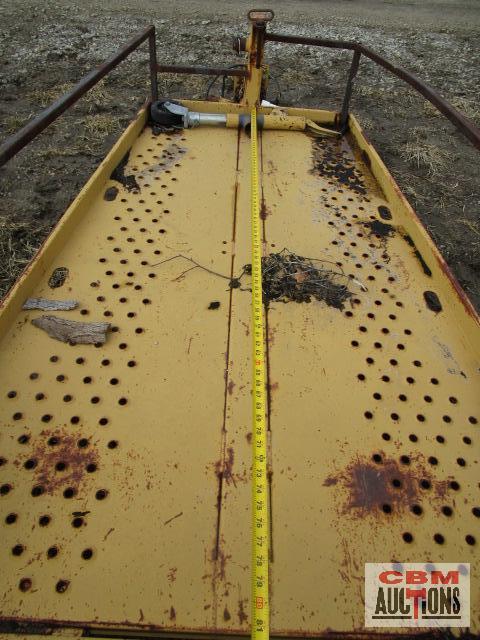 Rayco Stump Grinder Trailer 55"x 80" Flip Up Ramp NO Title S#1R90509141W210053