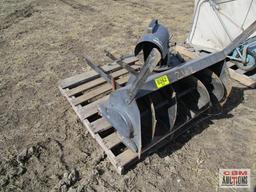 Front Mount Garden Tractor Snow Blower...