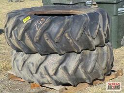 2 - Good Year 16.9-28 Rear Tractor Tires