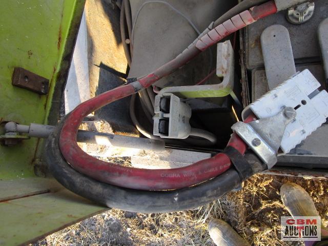 Clark TM20 3 Wheel Warehouse Fork Lift 36 Volt With Dead Batteries Has 1 Fork (BUYER RESPONSIBLE FOR