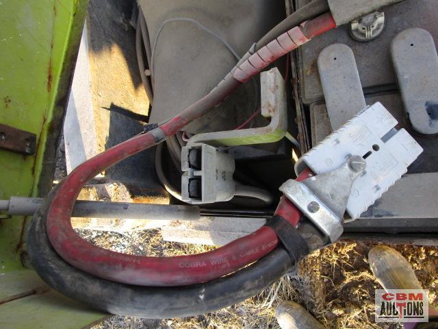 Clark TM20 3 Wheel Warehouse Fork Lift 36 Volt With Dead Batteries Has 1 Fork (BUYER RESPONSIBLE FOR
