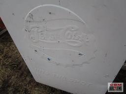 Vintage Pepsi Cola Bottle Cooler, General Electric, Compressor...& Etc All Removed
