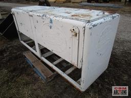Vintage Pepsi Cola Bottle Cooler, General Electric, Compressor...& Etc All Removed