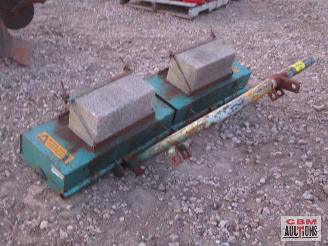 Cushman Lawn Spiker Aerator With 2 Concrete Blocks
