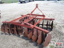 6' Leinbach disk, 3 pt cat 1, notched blades, turns free