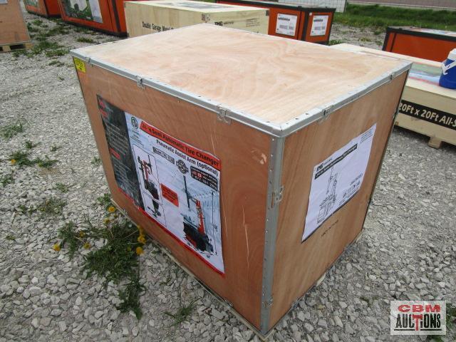 Unused TMG-TC24 2HP Semi Automatic Tire Changer (Power assist arm to sell separately) Rim clamping