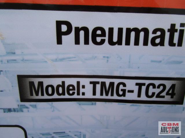 Unused TMG-TC24 2HP Semi Automatic Tire Changer (Power assist arm to sell separately) Rim clamping