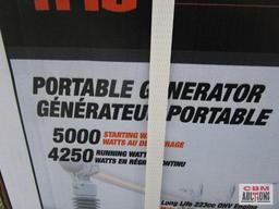 Unused TMG-5000G 5000-Watt Gas Generator ? 120V 20A, 30A, 120/240V 50A 11.5 hours operating time