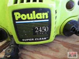 1998 Poulan...2450 chain saw run bad clutch *B