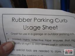 Rubber parking curb stop *D
