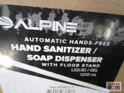 Floor hand sanitizer stand and Cavi wipes XL *D...