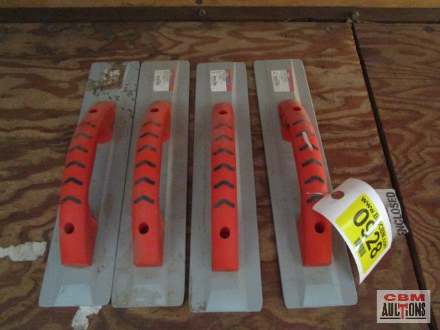 4 - New concrete mag trowels