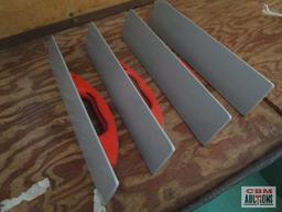 4 - New concrete mag trowels