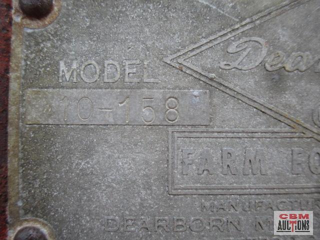 Dearborn 2-14 bottom plow M# 10-158 S# 2308