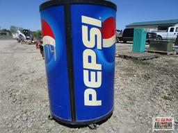 Pepsi rolling cooler