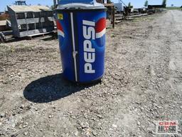 Pepsi rolling cooler
