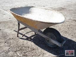 Wheelbarrow- yellow