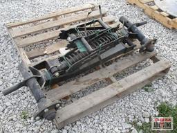 Planter gauge wheel hub assemblies
