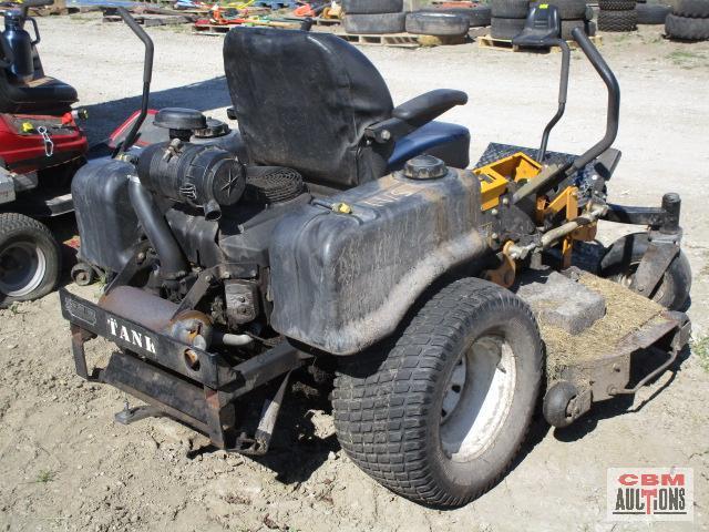 Cub Cadet Tank 25 hp Kawasaki 1,283 hrs, zero turn mower, No start