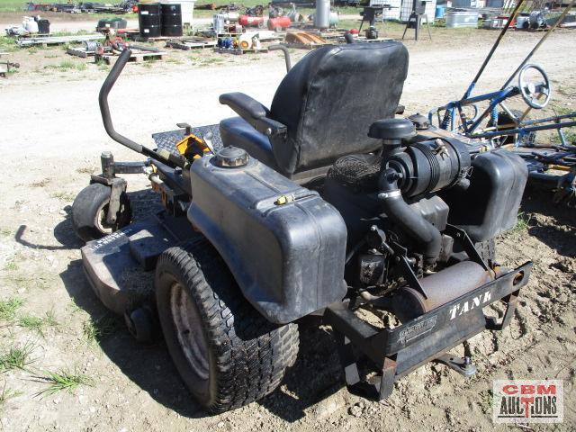 Cub Cadet Tank 25 hp Kawasaki 1,283 hrs, zero turn mower, No start