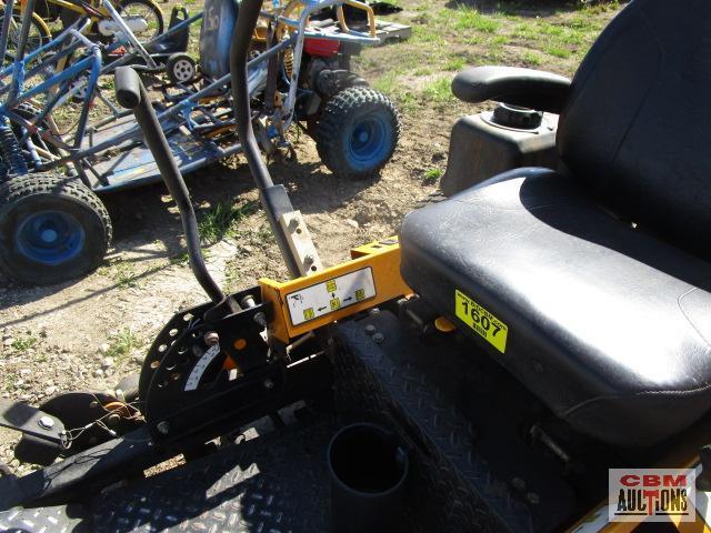 Cub Cadet Tank 25 hp Kawasaki 1,283 hrs, zero turn mower, No start