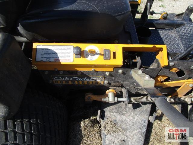 Cub Cadet Tank 25 hp Kawasaki 1,283 hrs, zero turn mower, No start