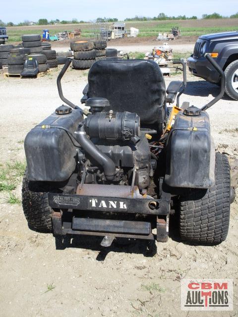 Cub Cadet Tank 25 hp Kawasaki 1,283 hrs, zero turn mower, No start