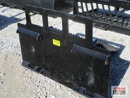 40" Skid steer tree spade ditch bucket weighs #241