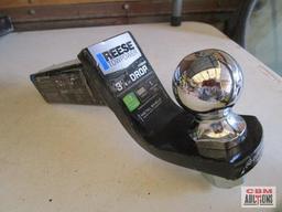 Reese Towpower receiver hitch with 3 1/4" drop, 1" hole, with 2" ball, fits 2" receiver, 5,000 lb