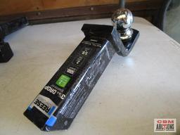Reese Towpower receiver hitch with 3 1/4" drop, 1" hole, with 2" ball, fits 2" receiver, 5,000 lb