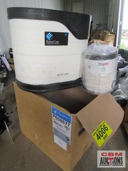 Power core P608677 air filter, Fleet guard FS19915 fuel water separator...