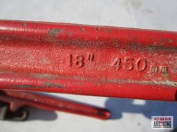 2- Ace pipe wrenches 14" & 18" *D