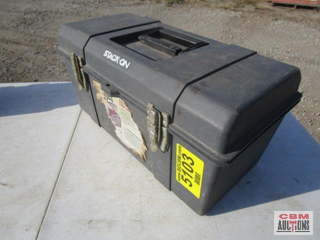 2 - Stack on plastic tool boxes *D