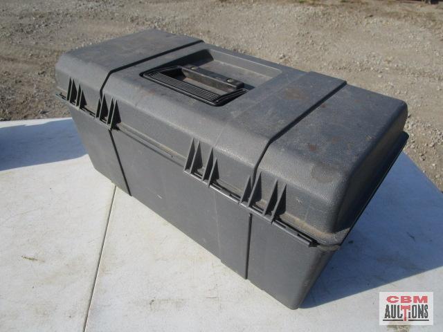 2 - Stack on plastic tool boxes *D