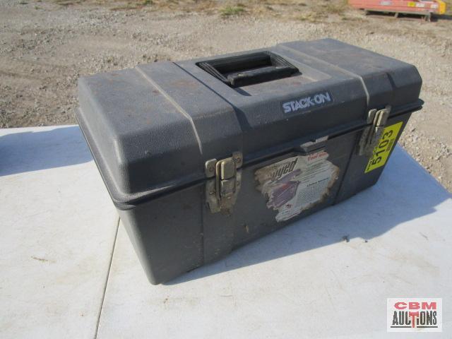 2 - Stack on plastic tool boxes *D