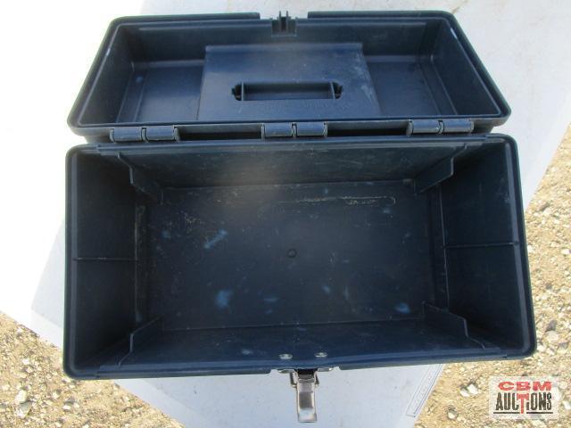 2 - Stack on plastic tool boxes *D