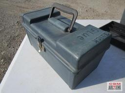 2 - Stack on plastic tool boxes *D