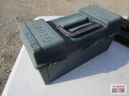 2 - Stack on plastic tool boxes *D