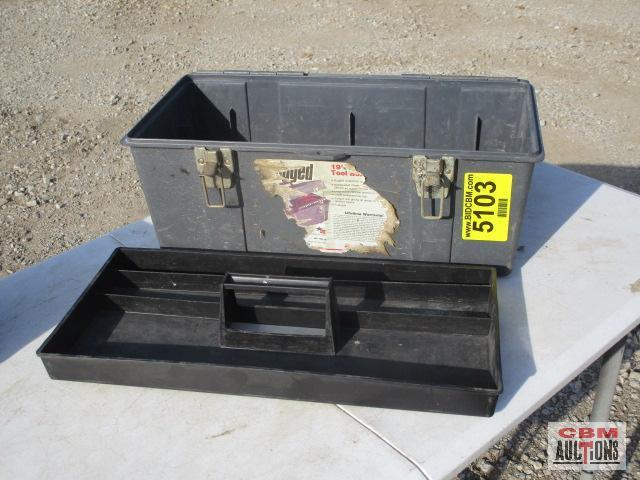 2 - Stack on plastic tool boxes *D