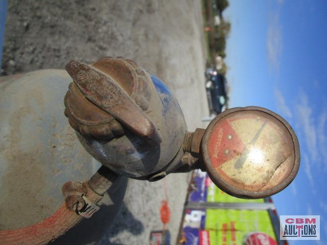 Prest-o-Lite torch, hose has some dry rot